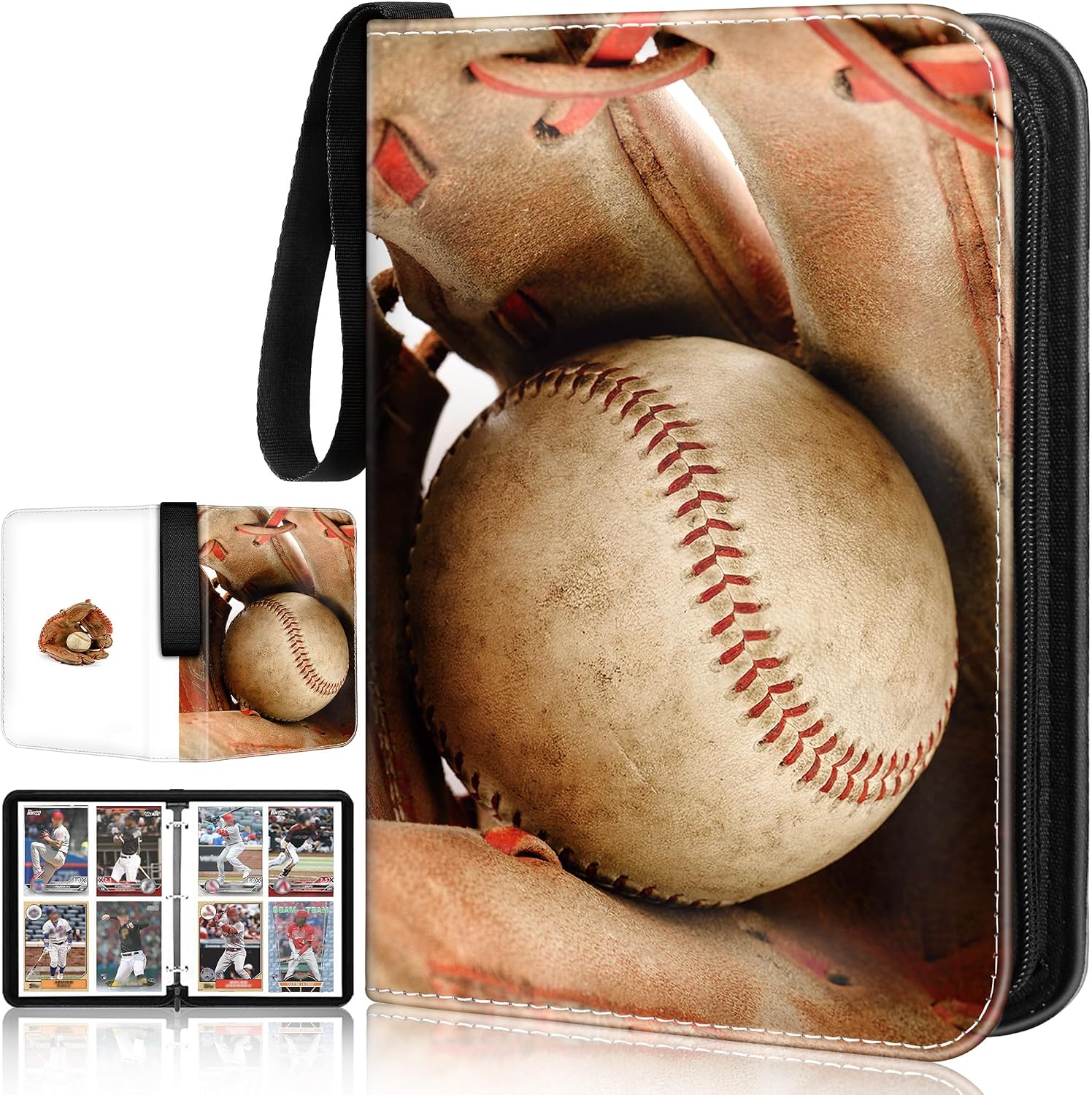 Detalle de Lalasu Baseball Card Binder, 440-Pocket