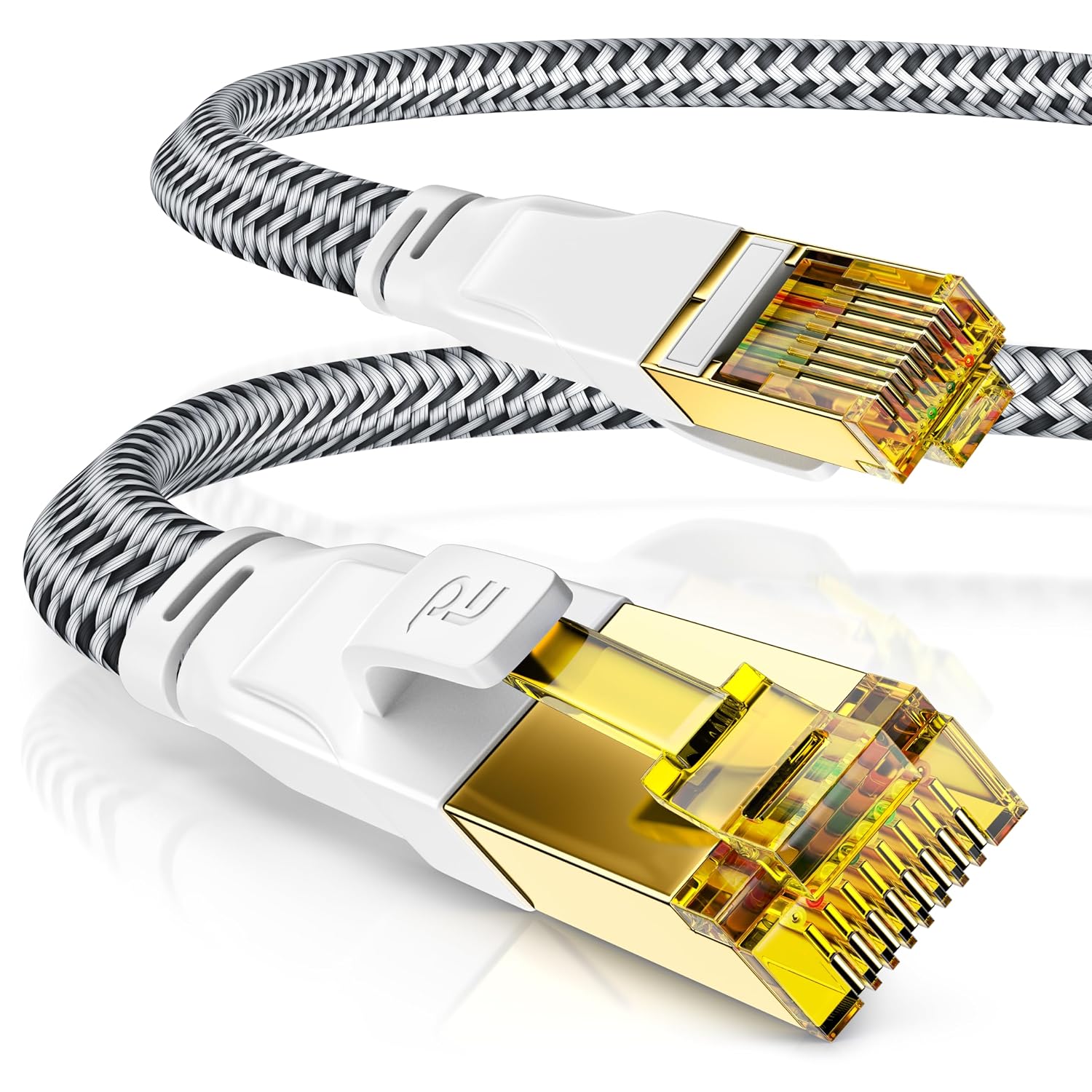 Detalle de CSL 10m CAT 7 Netzwerkkabel Flach