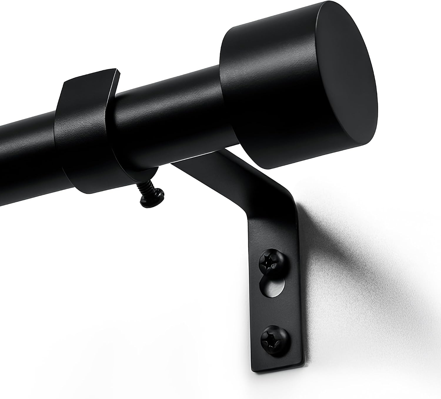Detalle de Deconovo FRSN000486Y-S1542 gordijnroede, uitschuifbaar 76-399 cm