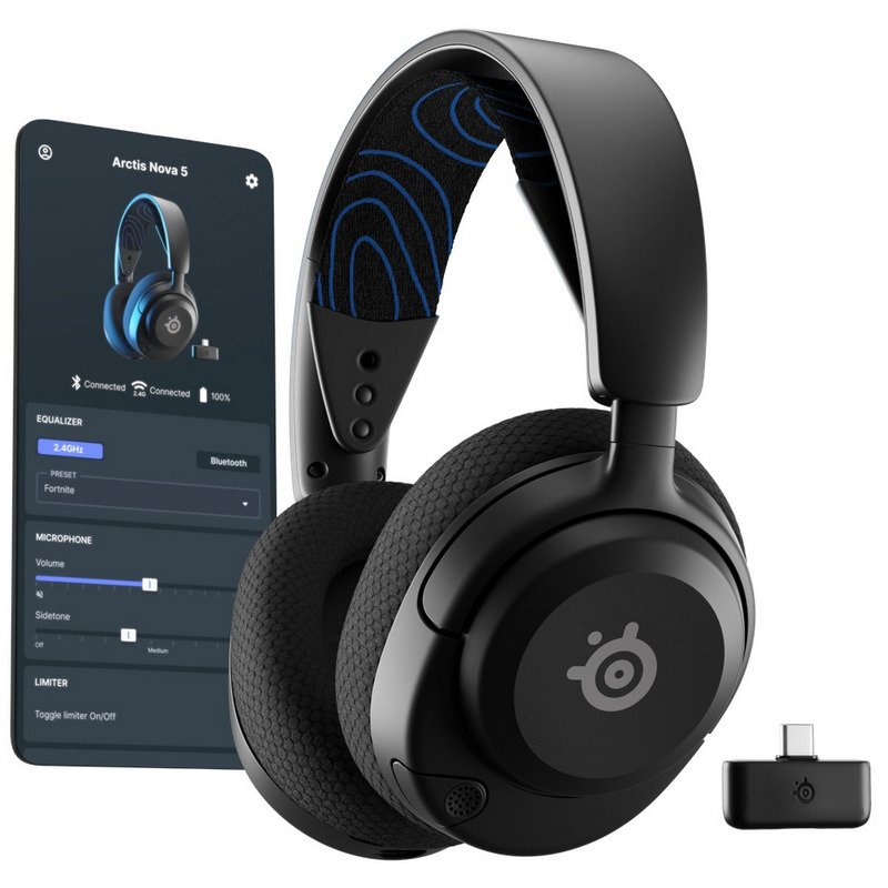 Thumbnail 2 de Steelseries Arctis Nova 5P auriculares inalámbricos para PlayStation