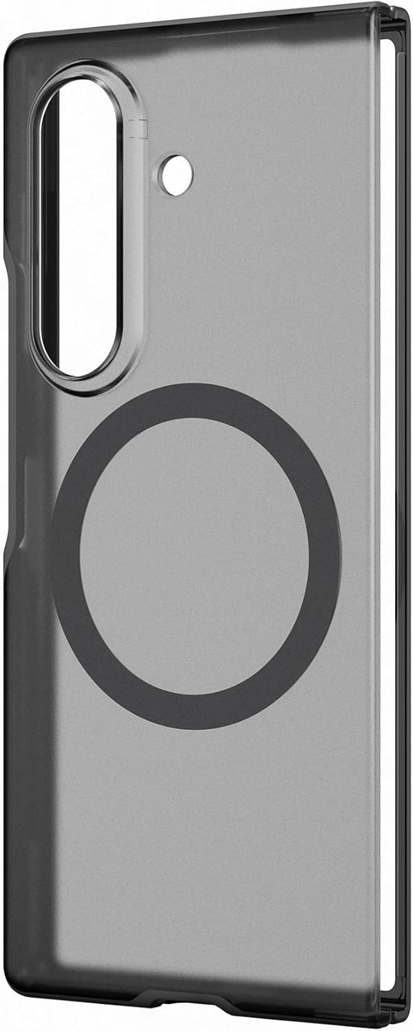 Detalle de Samsung Cover Capella per Galaxy Z Fold7 con protezione resistente e anello magnetico Magnetic Power Profile