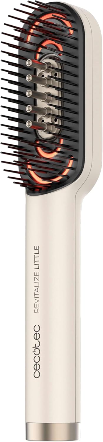 Thumbnail 1 de Cecotec HairCare Revitalize Little : brosse réparatrice aux 4 lumières LED, applicateur de sérum et massage vibratoire