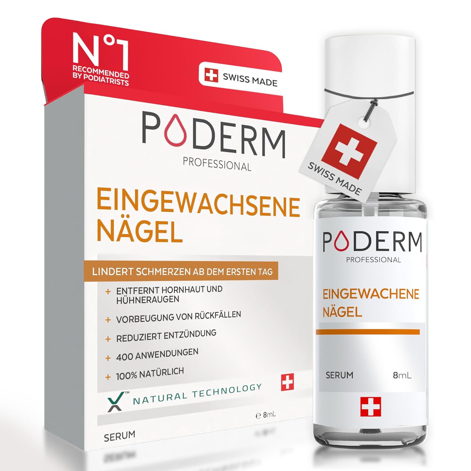 PODERM Eingewachsene Nägel Pflegeöl