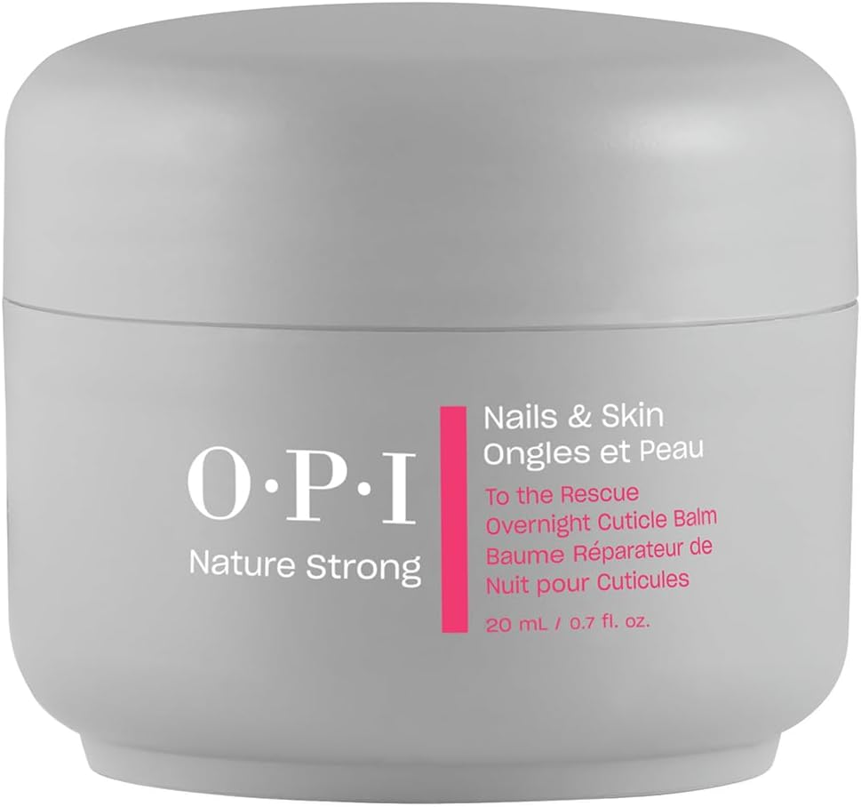 OPI Nature Strong Baume Cuticules Skincare To The Rescue Overnight – baume nuit pour cuticules, beurre de karité (20 ml)