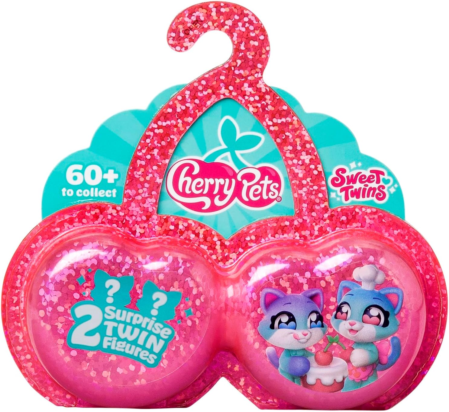 Detalle de Cherry Pets PCP1D – display figurek kolekcjonerskich, 12 dwupaków, 24 figurki