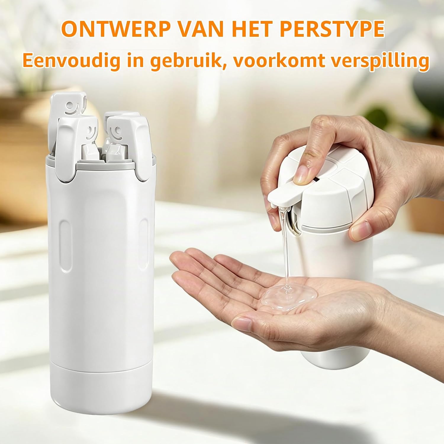 Thumbnail 3 de KUHAWL Reiseflaschen Zum Befüllen 4-in-1 reisdispenser, 4 x 30 ml