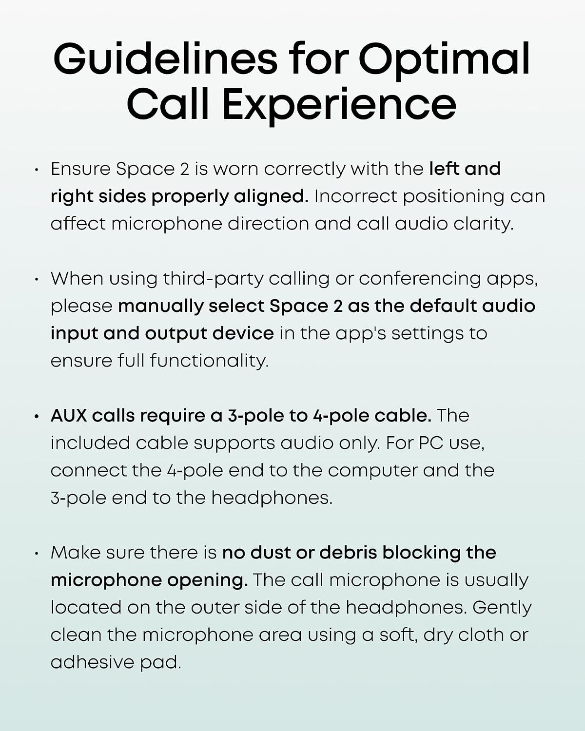Thumbnail 6 de Soundcore Space 2 D1402 Over-Ear Headphones with ANC, LDAC and 50-Hour Playtime