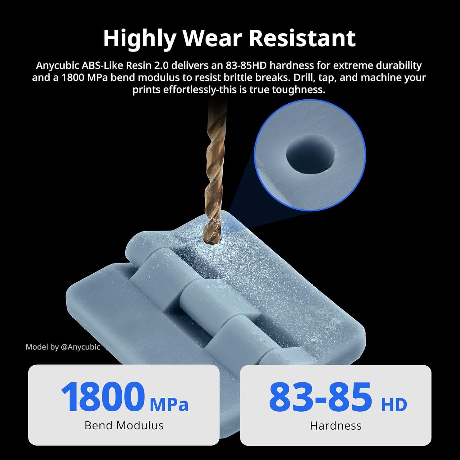 Thumbnail 3 de ANYCUBIC ABS-Like Resin 2.0, 55 MPa