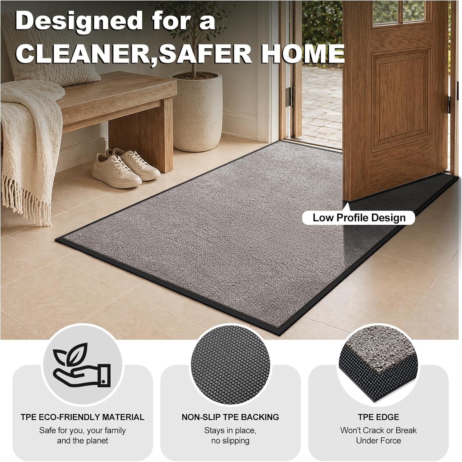 Detalle 2 de Mibao Door Mat 60" x 36