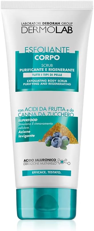 Detalle de Dermolab Crema Corpo Rassodante Anti Età – Effetto Idratante e Rassodante per Tutti i Tipi di Pelle (200 ml)