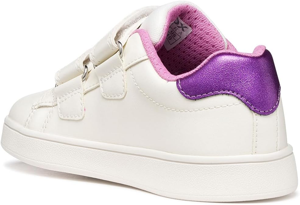 Detalle de Geox J Eclyper Girl A – Scarpe da ginnastica per bambine e ragazze, traspiranti