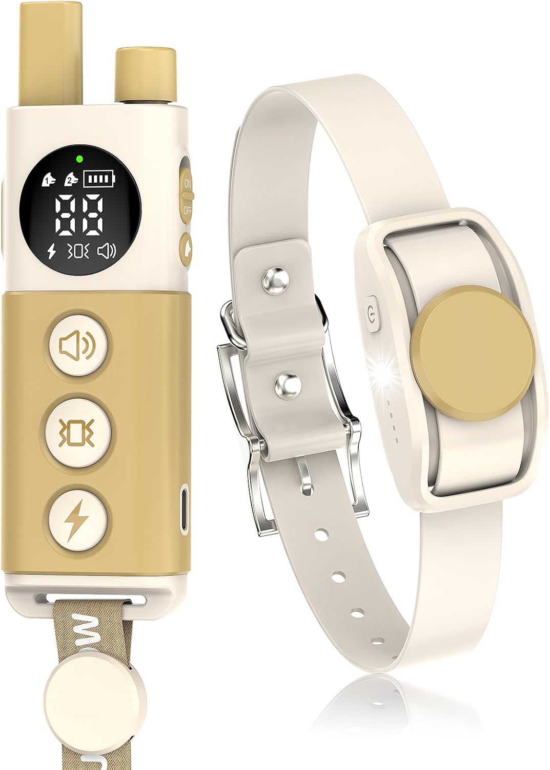 Detalle de Haptop Dog Training Collar, Beige