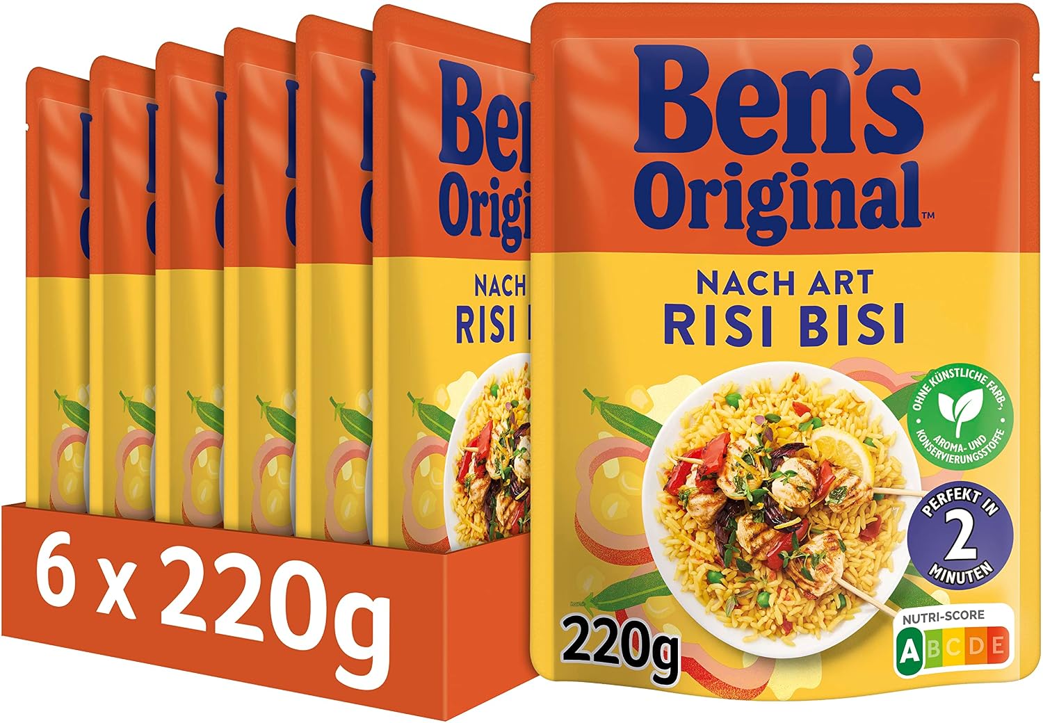 BEN'S ORIGINAL Express Reis Risi Bisi 6 x 220g 🍚