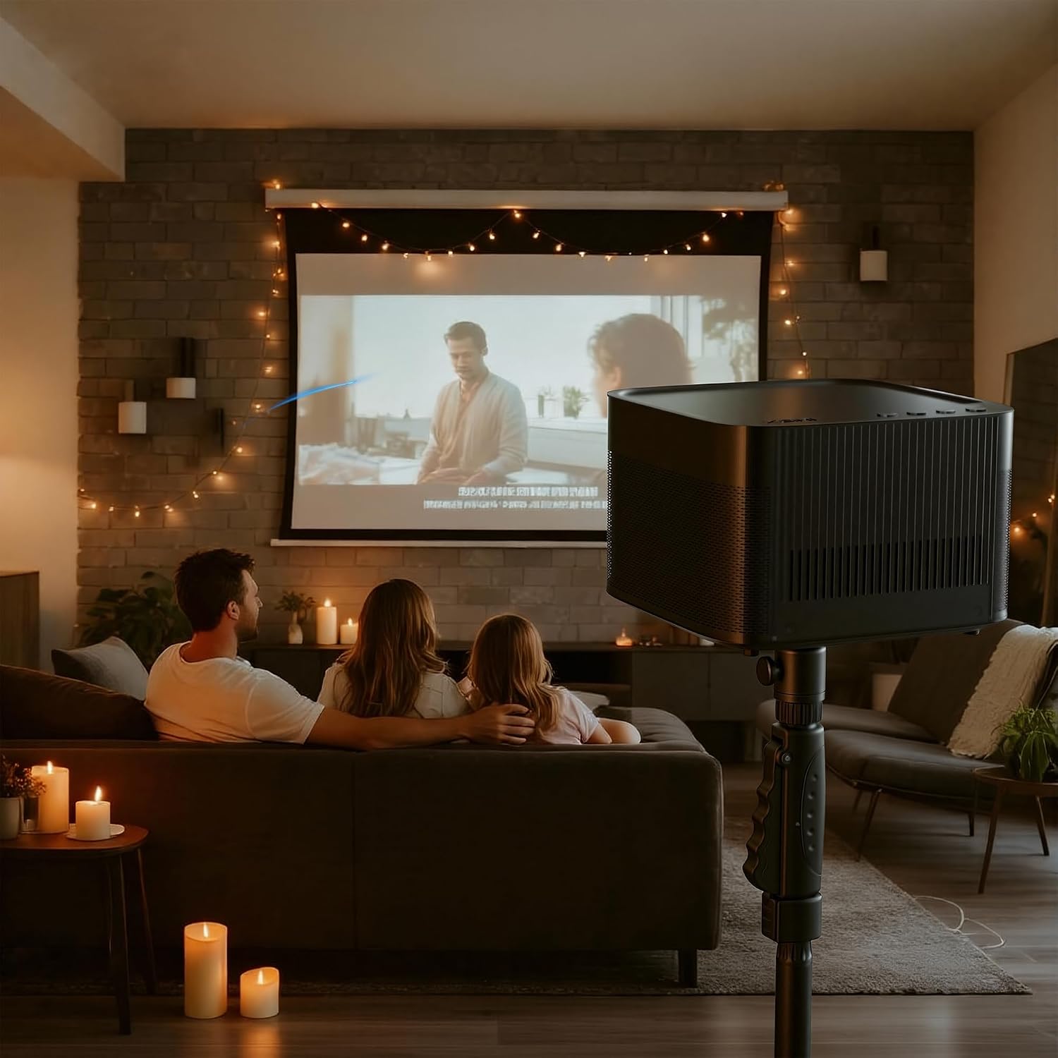 Thumbnail 6 de ETHU Projector Floor Stand with One-Hand Height Adjustment