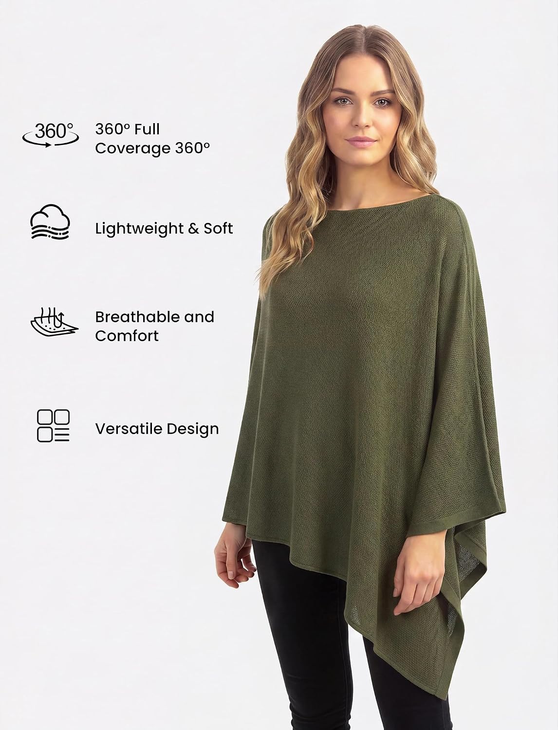 Detalle 1 de PATPAT Knit Nursing Cover