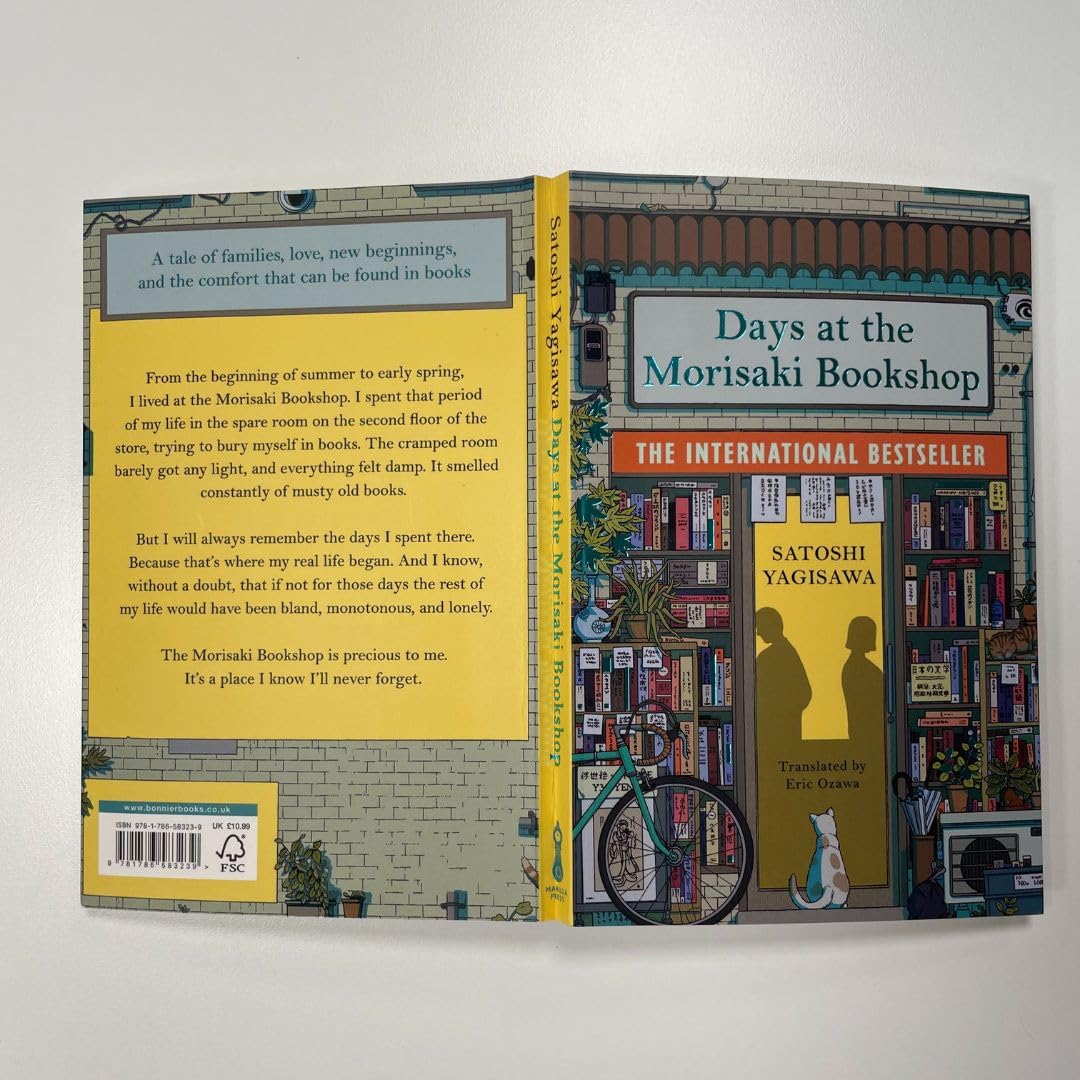 Thumbnail 1 de Days at the Morisaki Bookshop – boek voor liefhebbers van Japanse fictie, 160 pagina’s