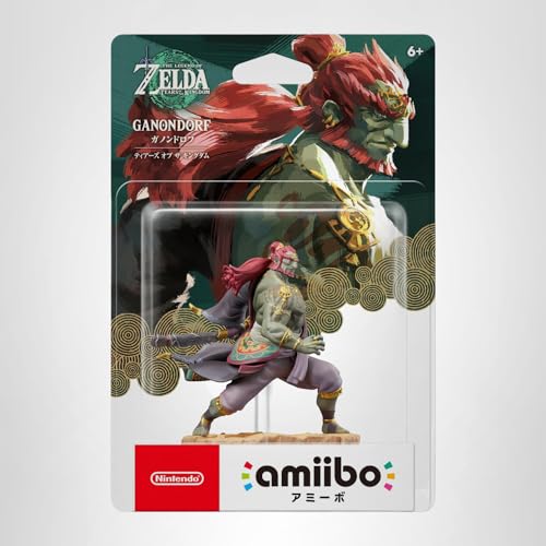 Detalle 1 de Nintendo amiibo Ganondorf – The Legend of Zelda: Tears of the Kingdom, figurine NFC