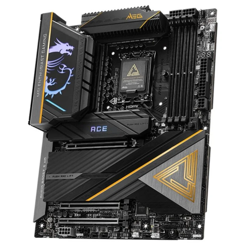 Detalle 2 de MSI MEG Z890 ACE placa base Z890 24+2+1+1 SPS 110A