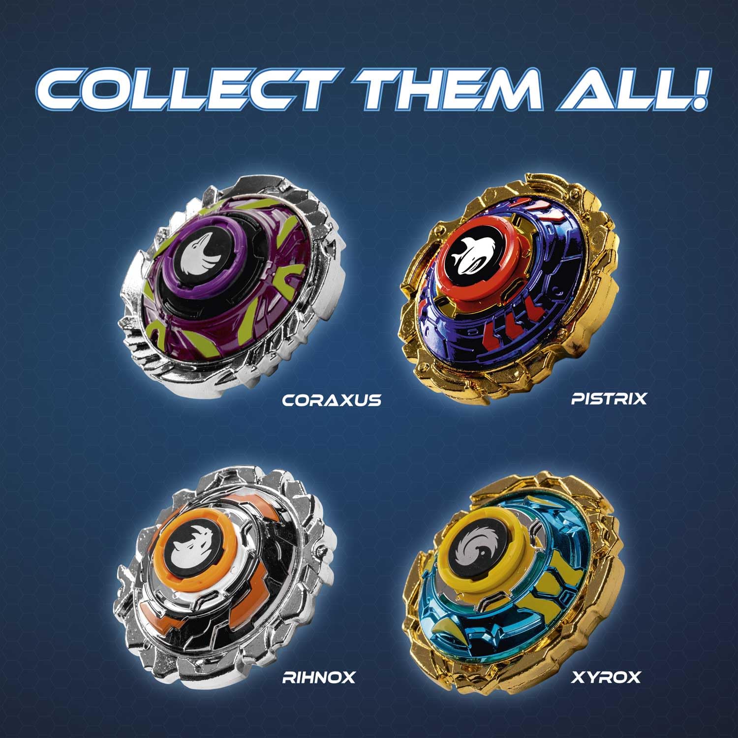 Detalle de CRA Z e Blade Starter Set Serie 2 Rhinok Trottola da battaglia con lanciatore – multicolore
