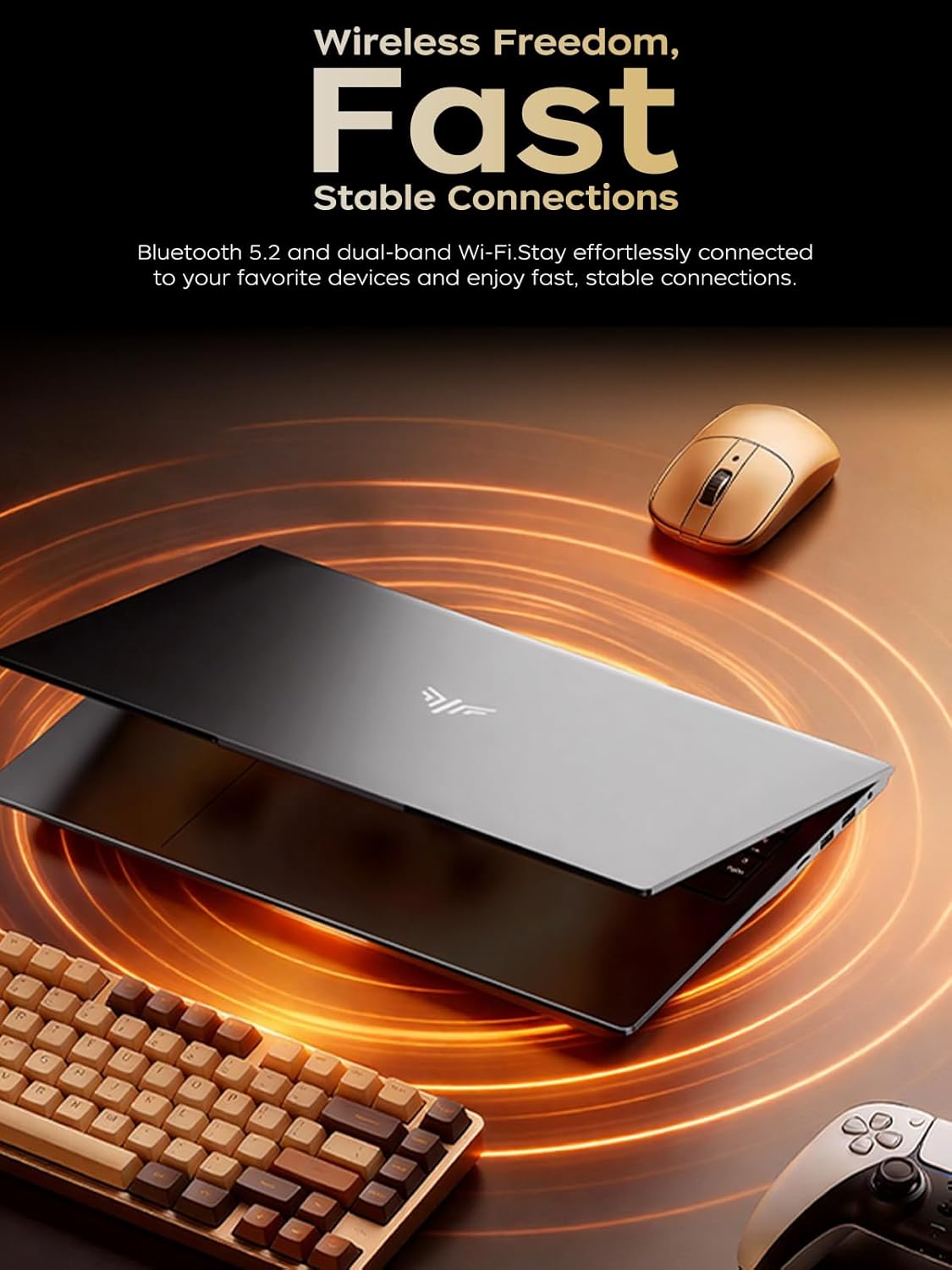 Thumbnail 4 de KAIGERR Gaming Laptop with AMD Ryzen 4300U, 16GB RAM, 512GB SSD, 16.0" FHD, Windows 11