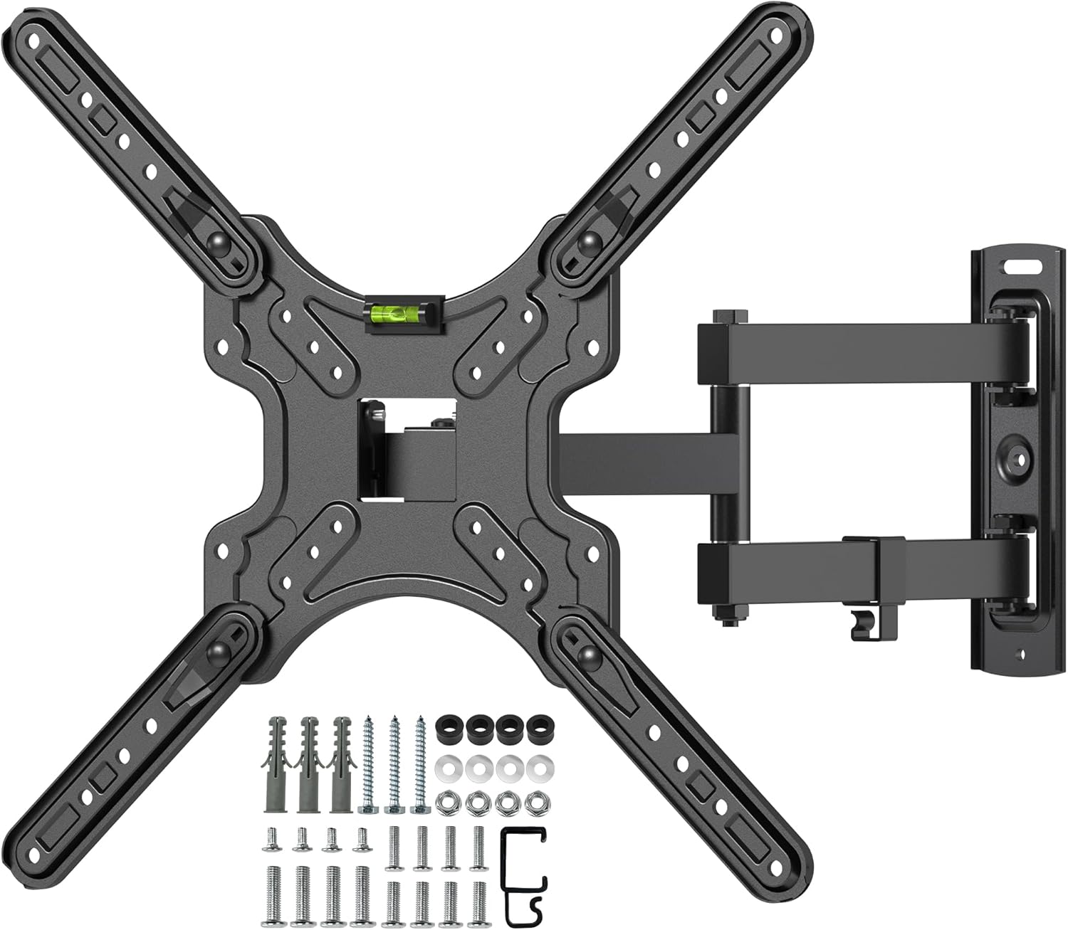 Detalle de Digank TV Wall Bracket for 26–55 inch TVs: Corner Mount with Tilt, Swivel and 400x400 Max VESA