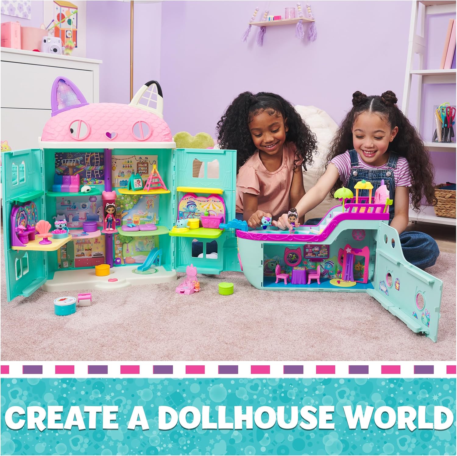 Thumbnail 8 de Gabby Dollhouse - Playset Deluxe Le SPA 🌟 diversión mágica niña