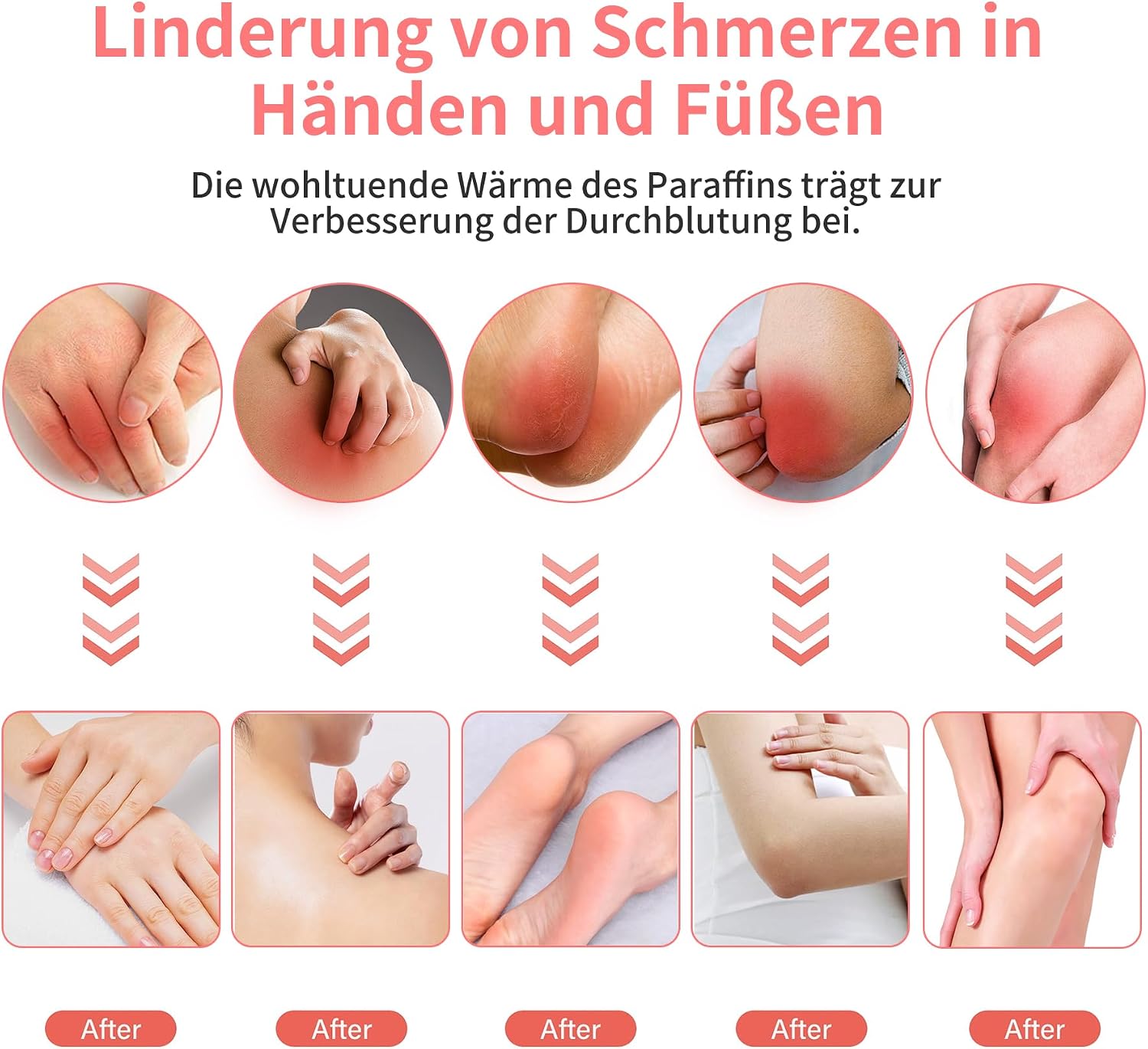 Detalle 2 de AYITOO Paraffinwachs Peach 2700 g