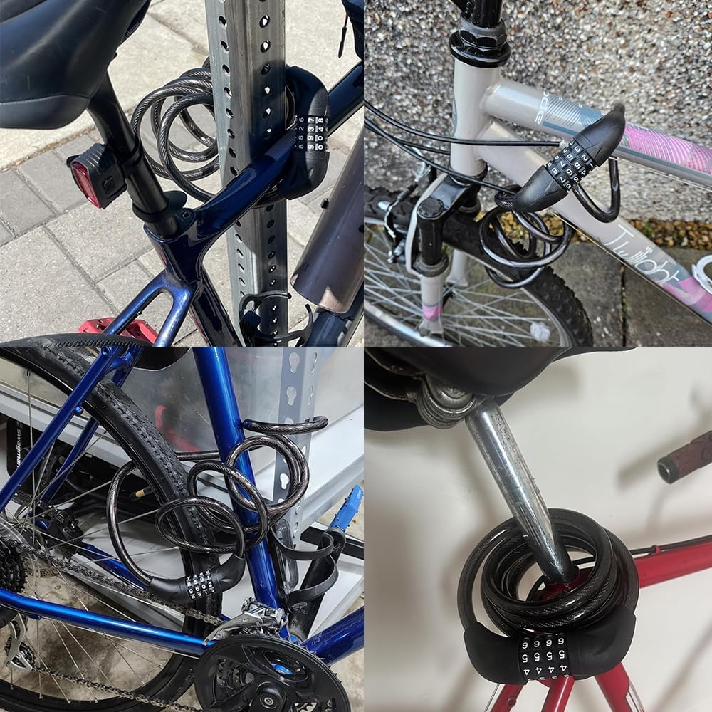 Thumbnail 4 de ZCYLPT Bike Lock 1800mm 12mm