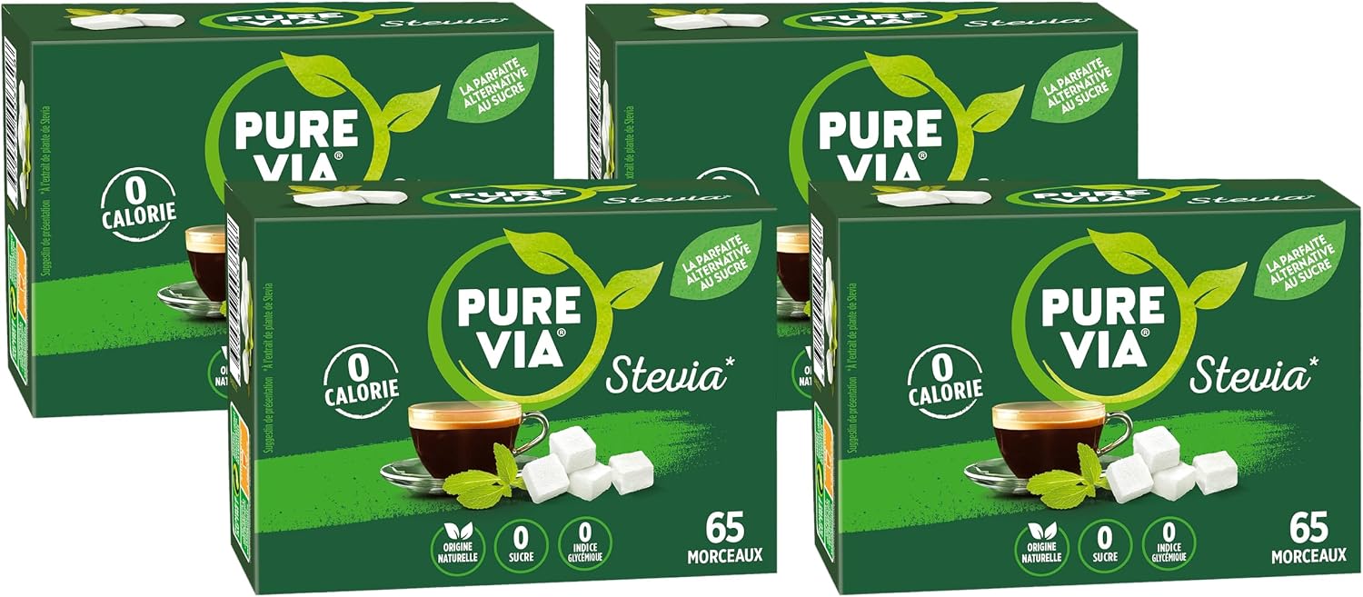 Detalle 2 de Pure Via StĂ©via 65 morceaux đŹ