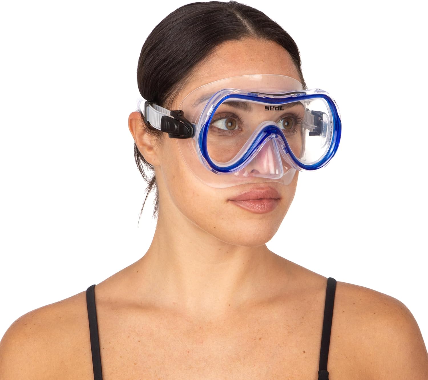 Detalle 2 de SEAC Set BIS Salina Top — Masque Salina et Tuba Top en silicone pour plongée en apnée
