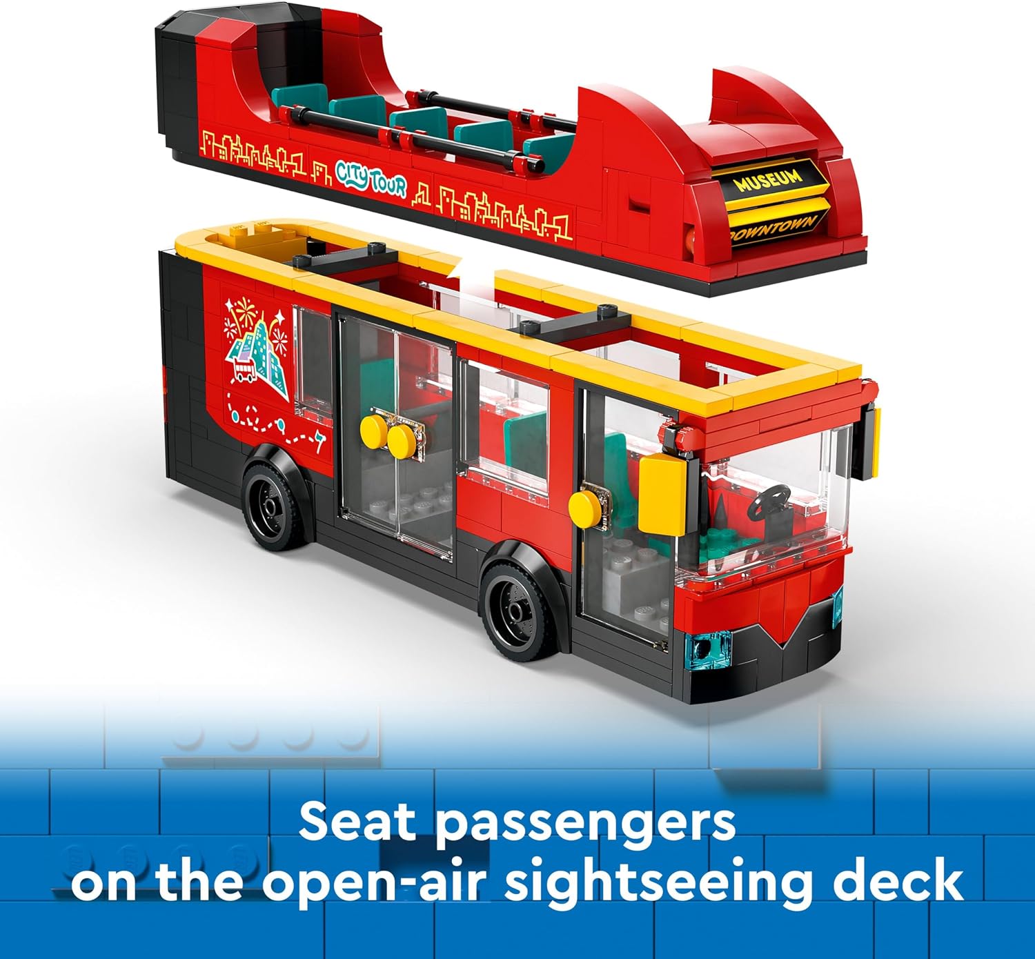 Detalle 2 de LEGO City 60407 Red Double-Decker Bus