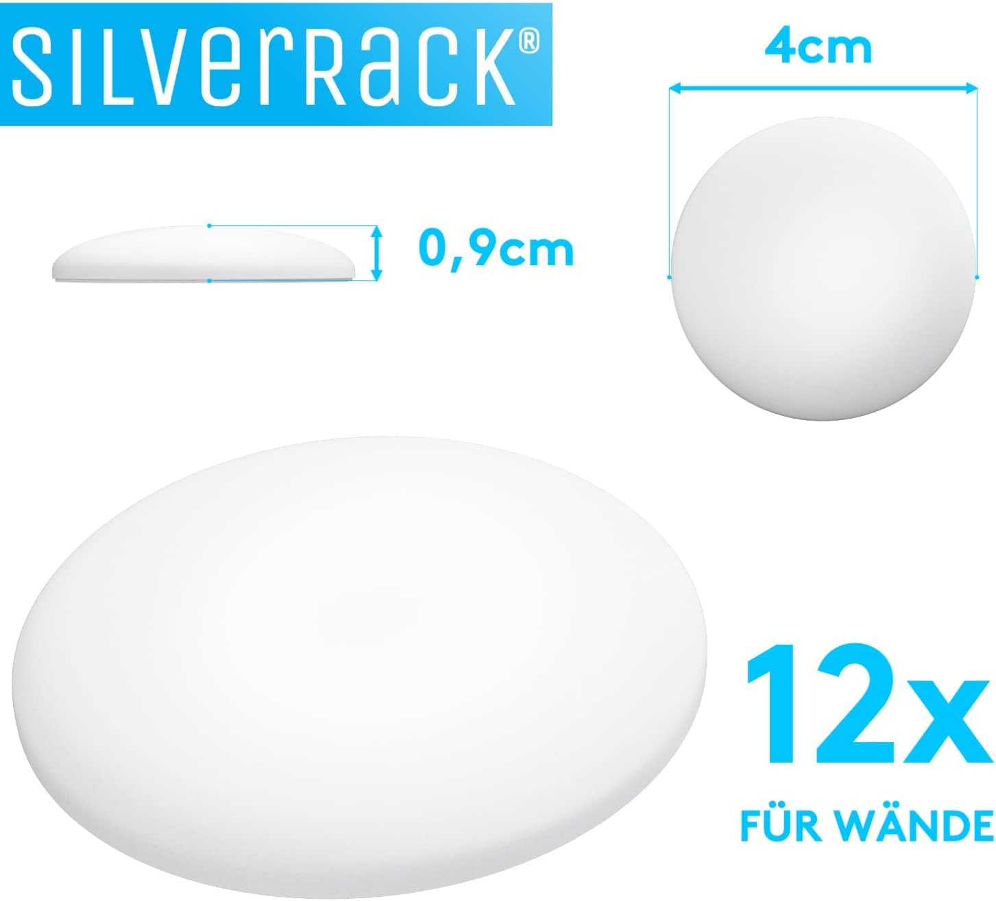 Detalle de SilverRack Türstopper Wand 12 Stück