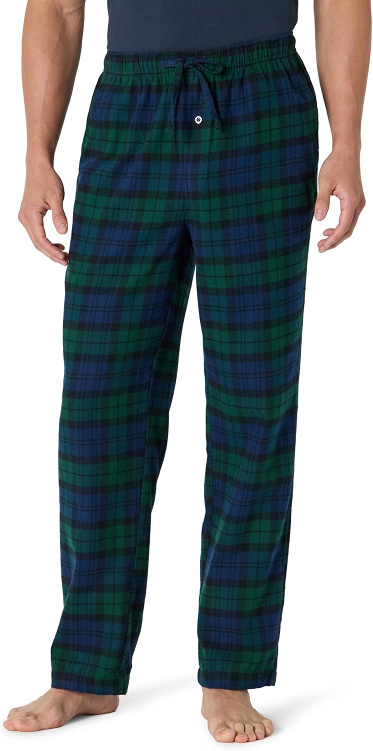 Detalle de Amazon Essentials Herren atmungsaktive Flanell-Pyjamaunterhose (bis hin zur Größe & schwer erhältlich)