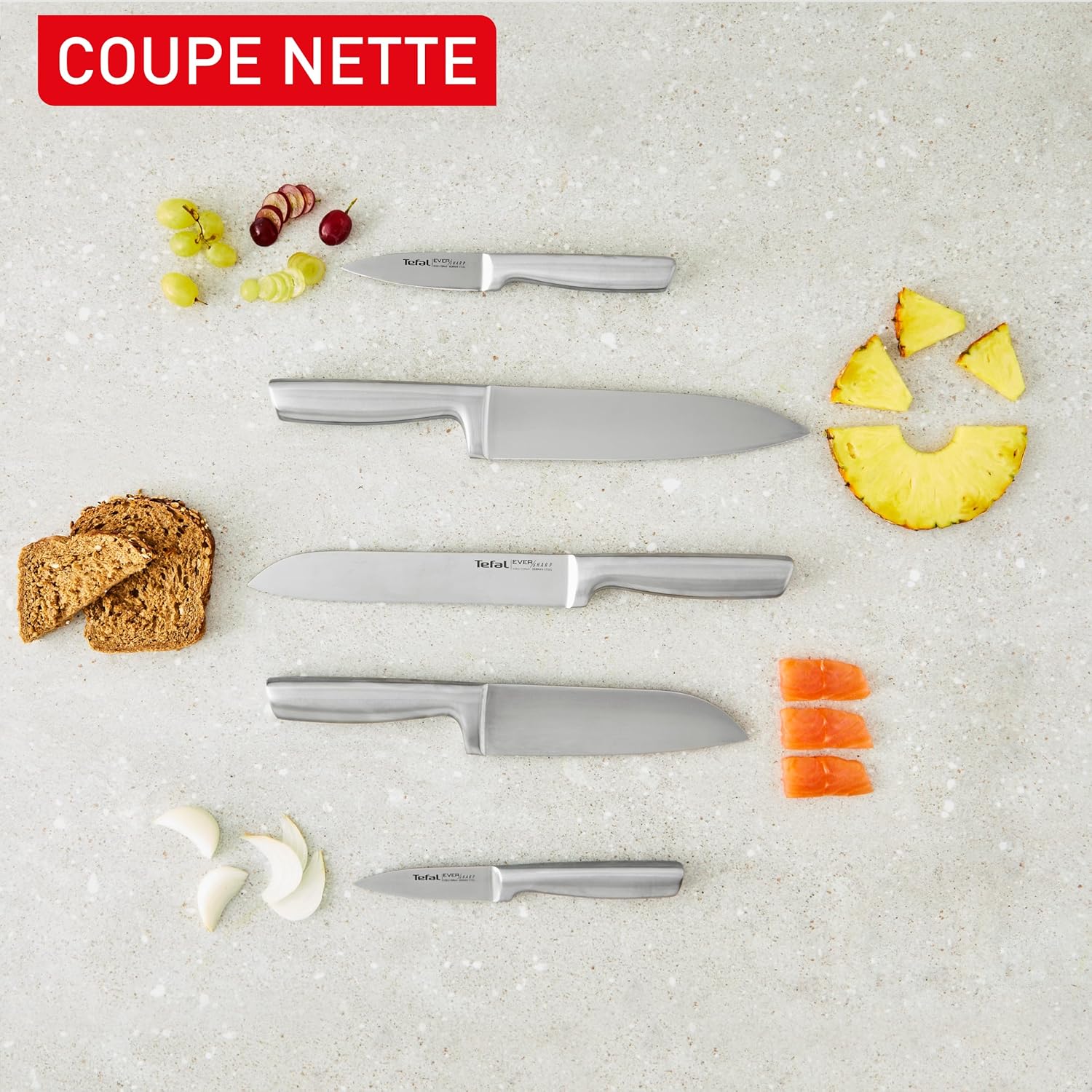 Thumbnail 1 de Tefal EverSharp Pro 5‑teilige Messer-Set