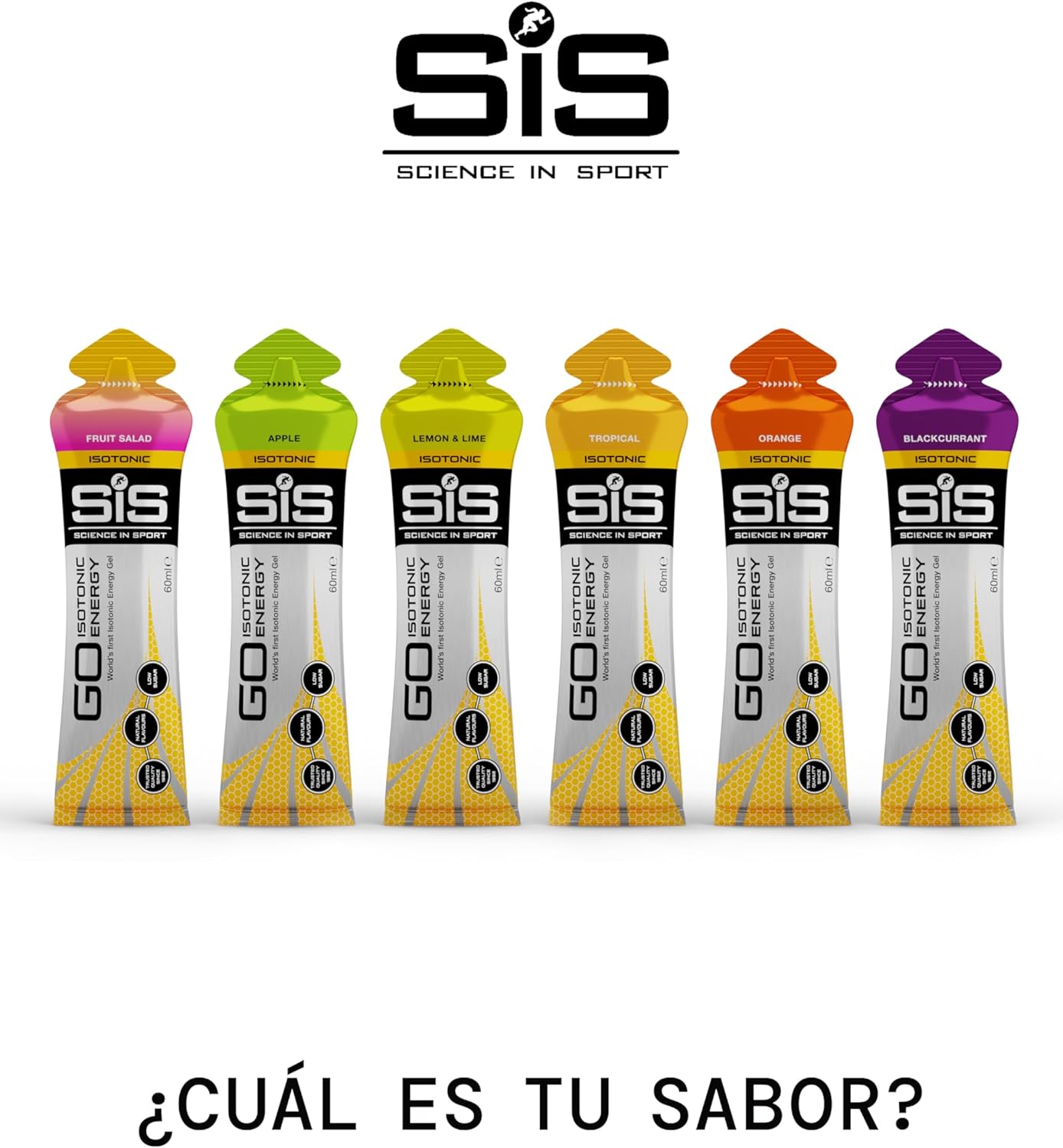 Thumbnail 5 de Science in Sport GO Gel Isotónico 60ml 🥤 Energía Vegana