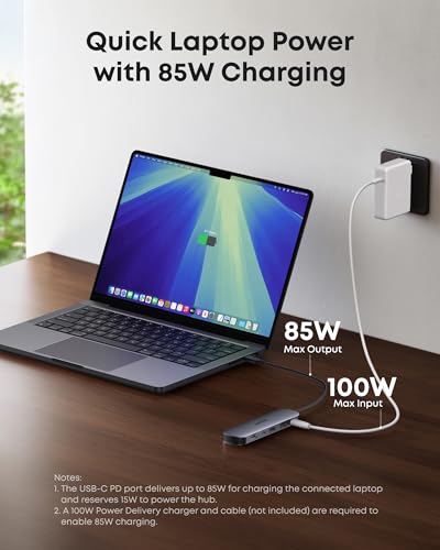 Thumbnail 5 de Anker USB-C Hub 7-in-1: 4K@60Hz HDMI, 2 USB-A 3.0, USB-C Data, PD 100W, SD/TF
