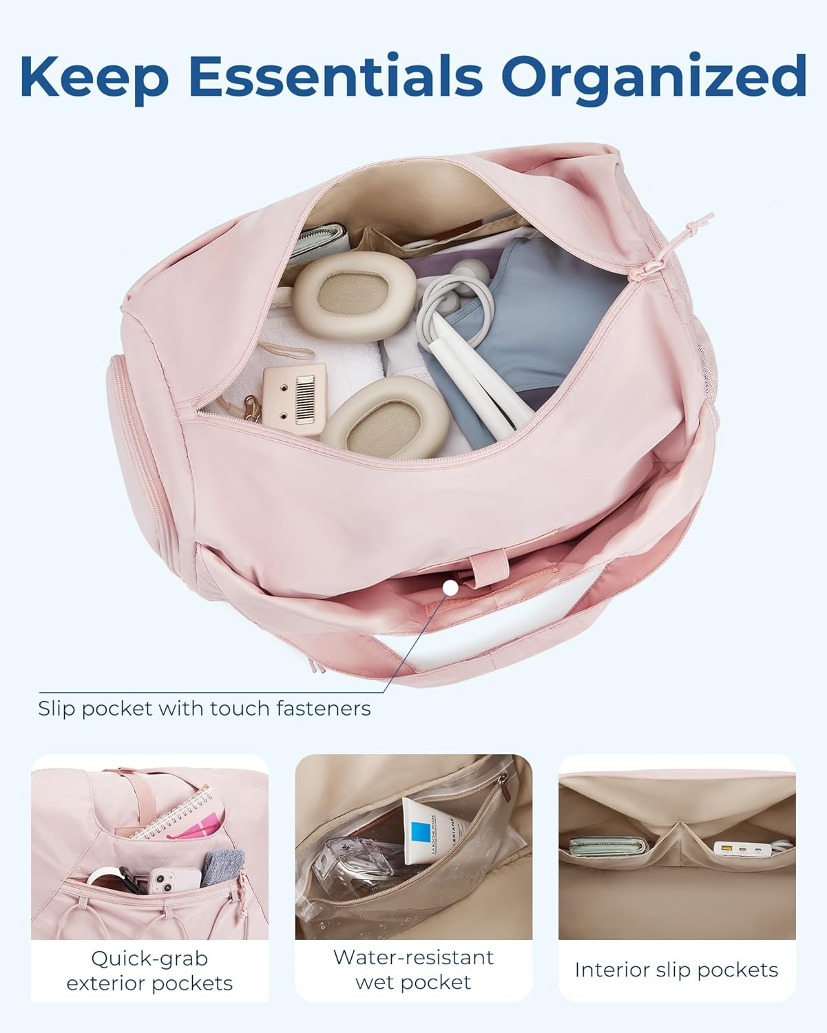 Thumbnail 2 de BAGSMART 25L gym sports bag for women