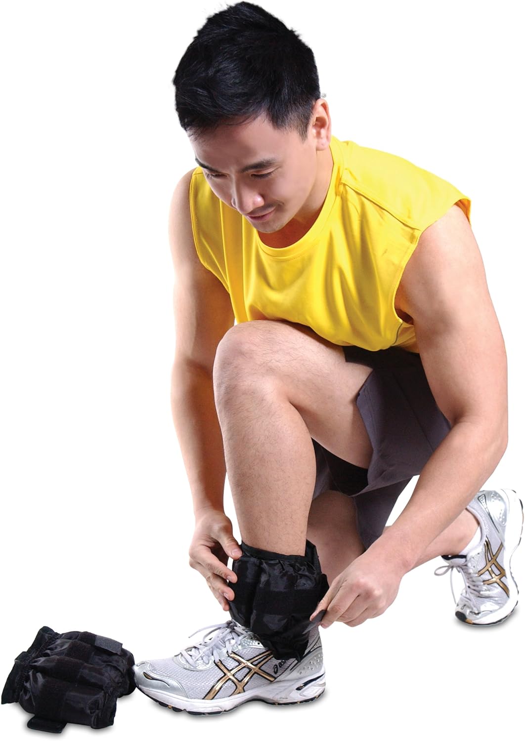 Detalle 2 de CAP Barbell Adjustable Ankle Weights 10โ20 lb ๐