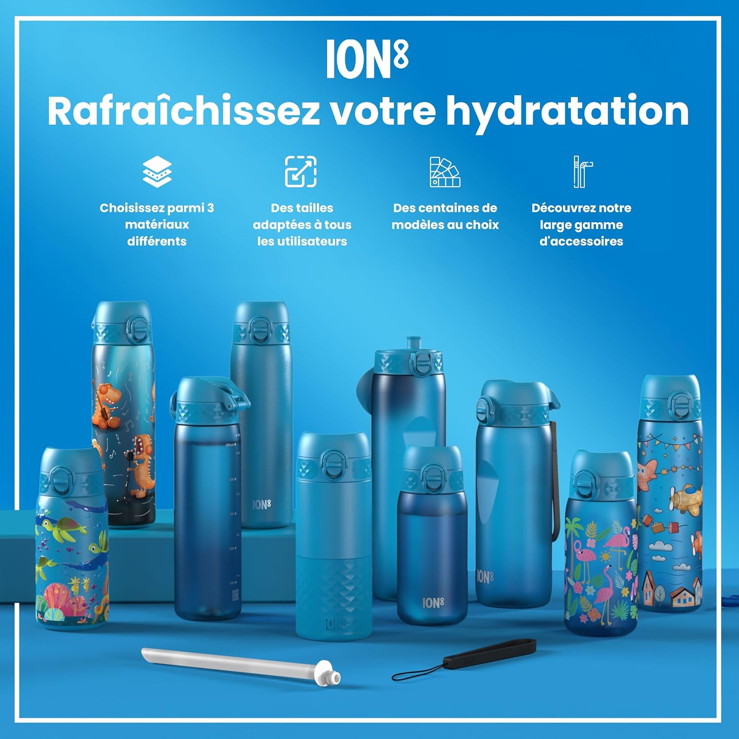 Thumbnail 6 de ION8 Gourde 500 ml Ă©tanche đ„€