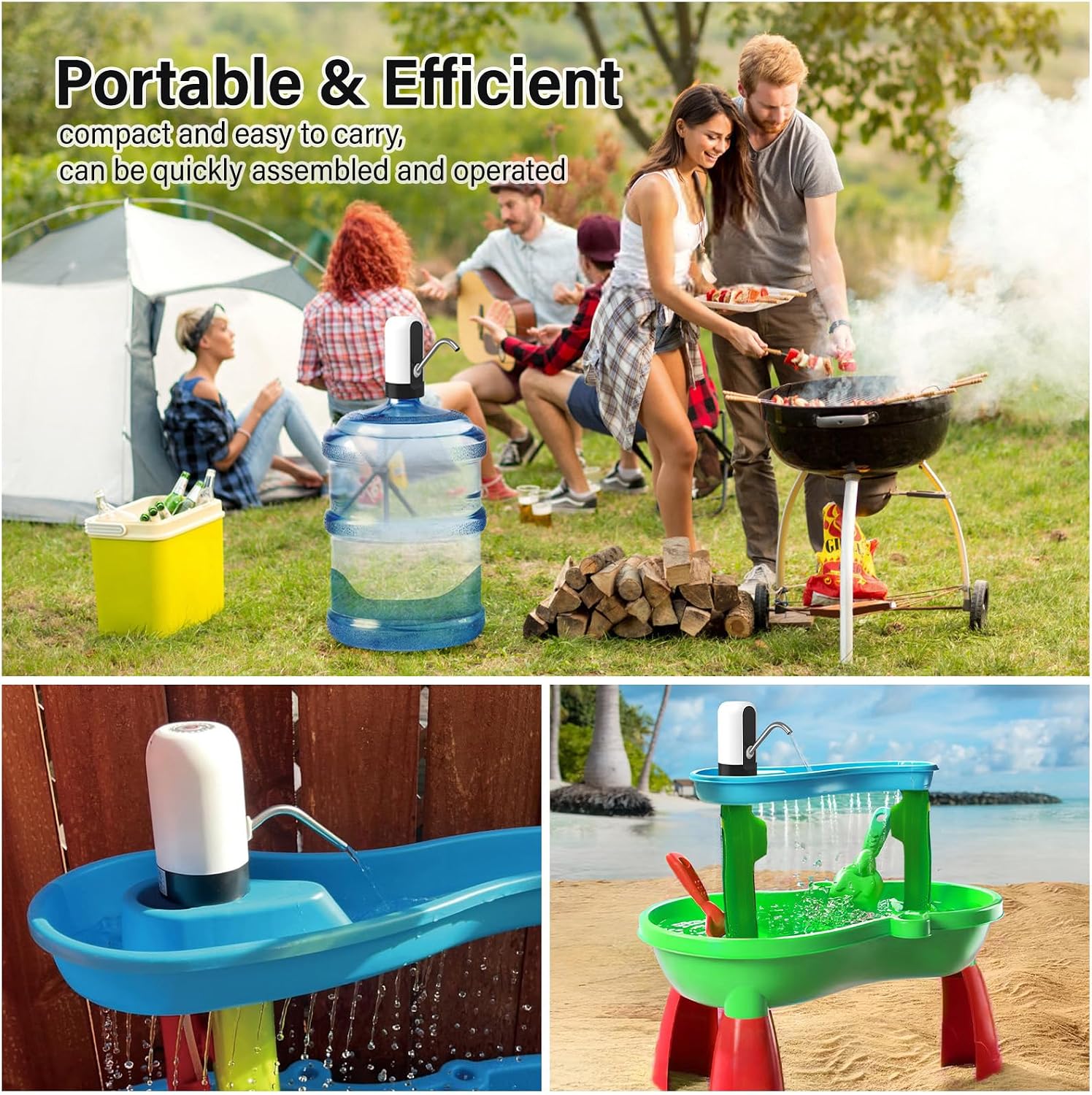 Thumbnail 6 de GetKen CQAWD2 Rechargeable Water Dispenser Pumps, 2-Pack, Dual-Mode