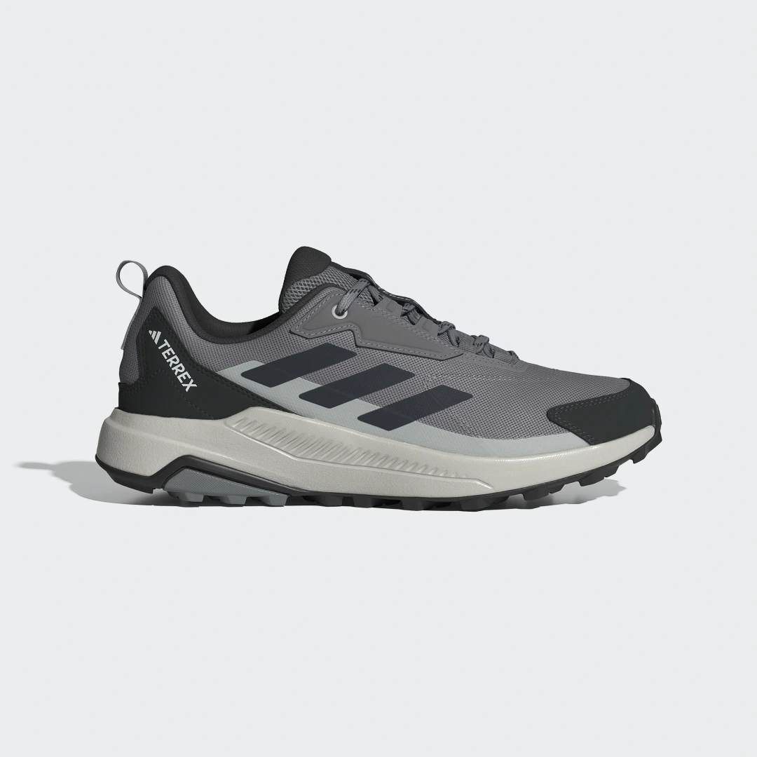 Detalle de Adidas Terrex Anylander Hiking, zapatilla de senderismo gris