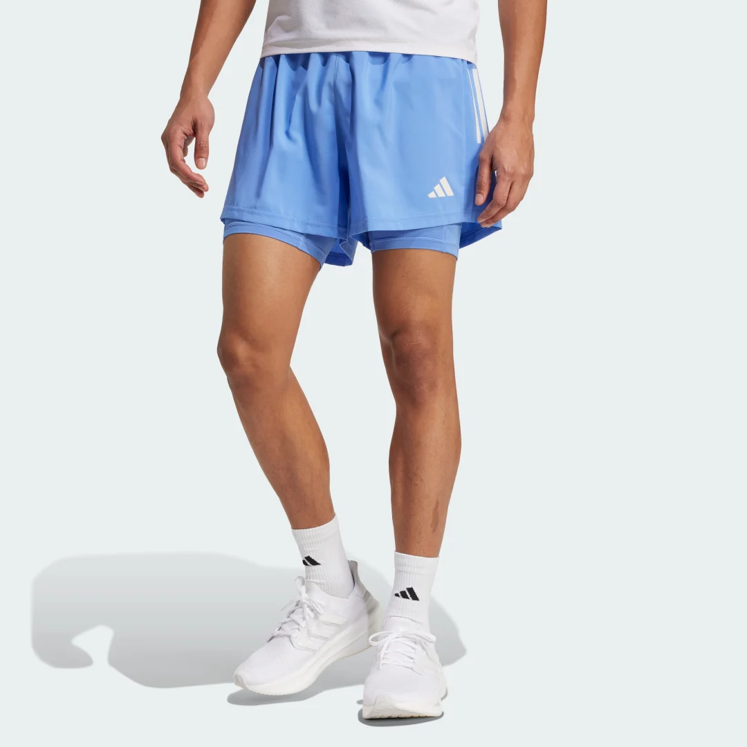 Detalle de Pantalón corto Own the Run CLIMACOOL 2-in-1 de Adidas