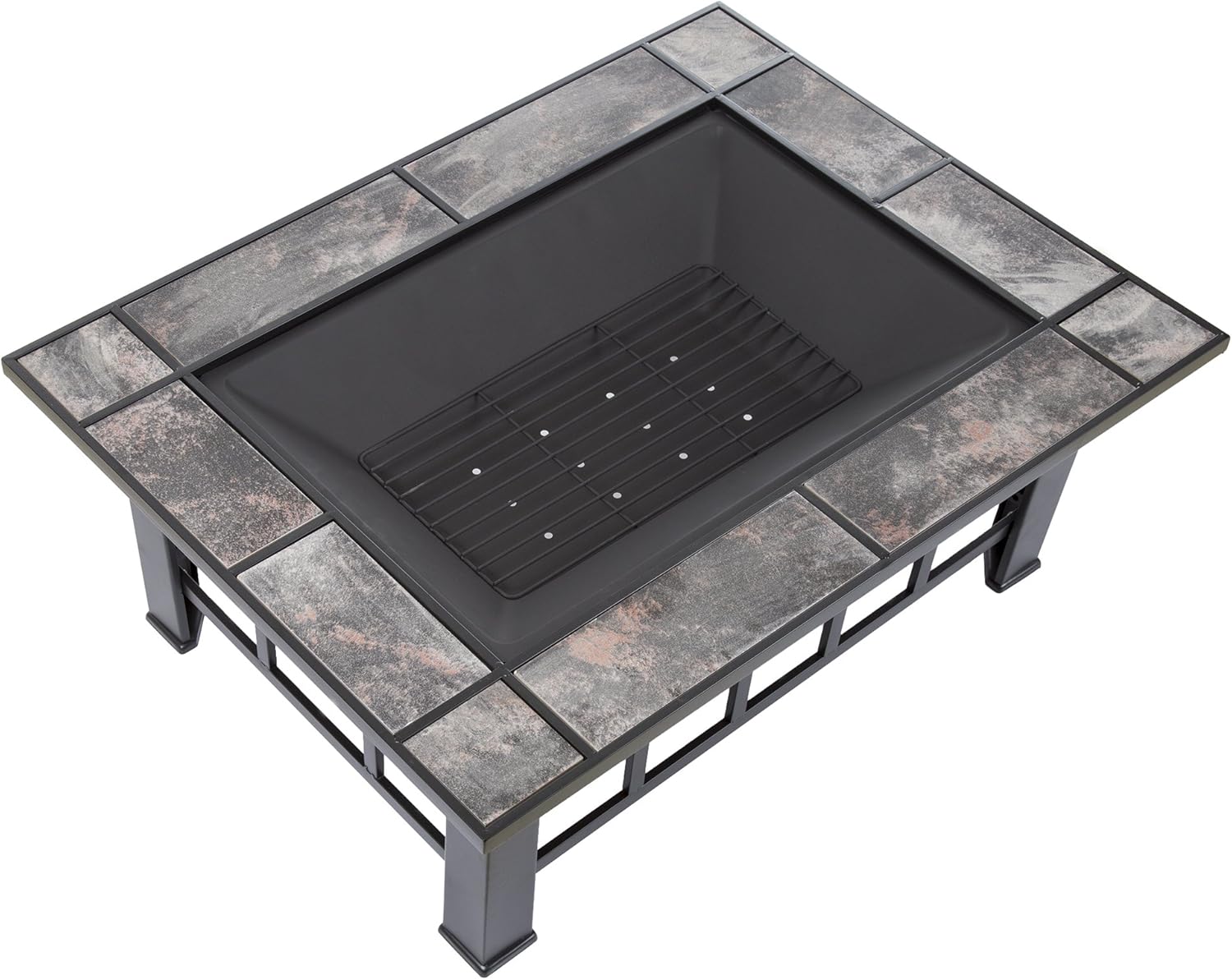 Pure Garden 37” Marble Fire Pit 🪄