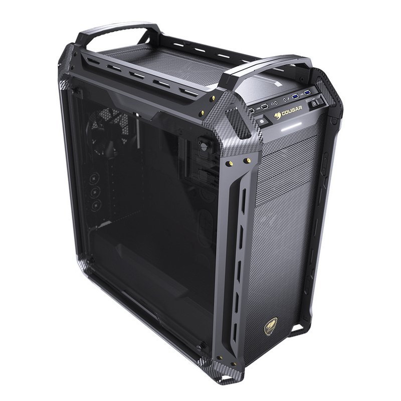 Detalle 2 de Cougar Panzer Max-G Cristal Templado USB 3.0: caja gaming de alto rendimiento con panel de vidrio