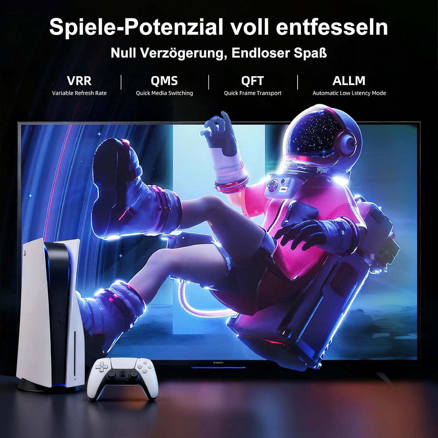 Thumbnail 4 de ZIKNYDO HDMI 2.2 Kabel 3m 96Gbps