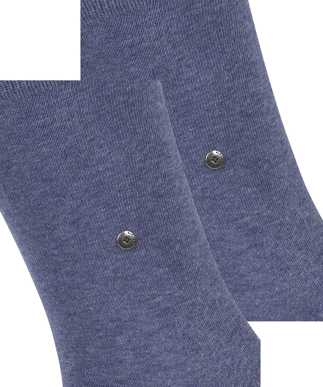 Thumbnail 6 de Burlington Everyday Multipack M – 2 paires de chaussettes coton unies, Bleu Light Denim 6660, taille 40-46