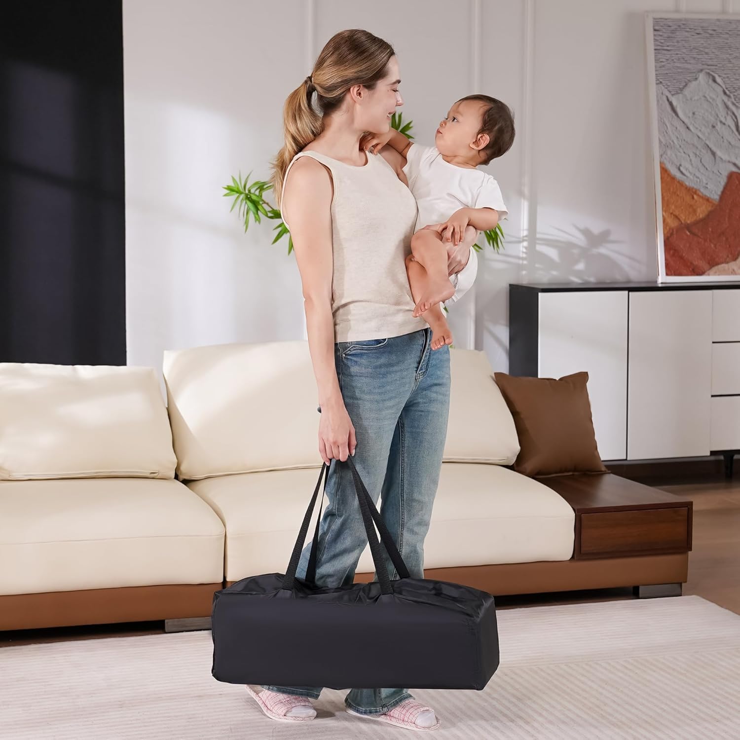 Thumbnail 5 de Pamo Babe Portable Crib 33 lb