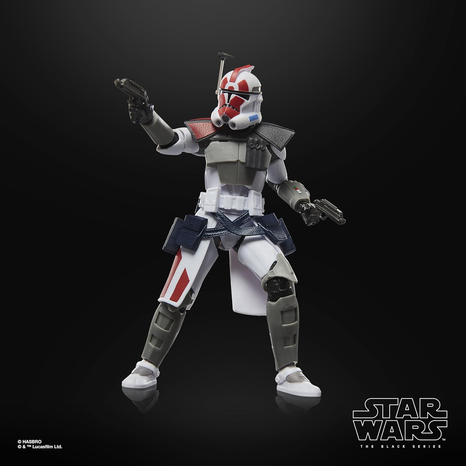 Detalle 1 de Star Wars The Black Series: żołnierz ARC i droid komandos, figurki 15 cm