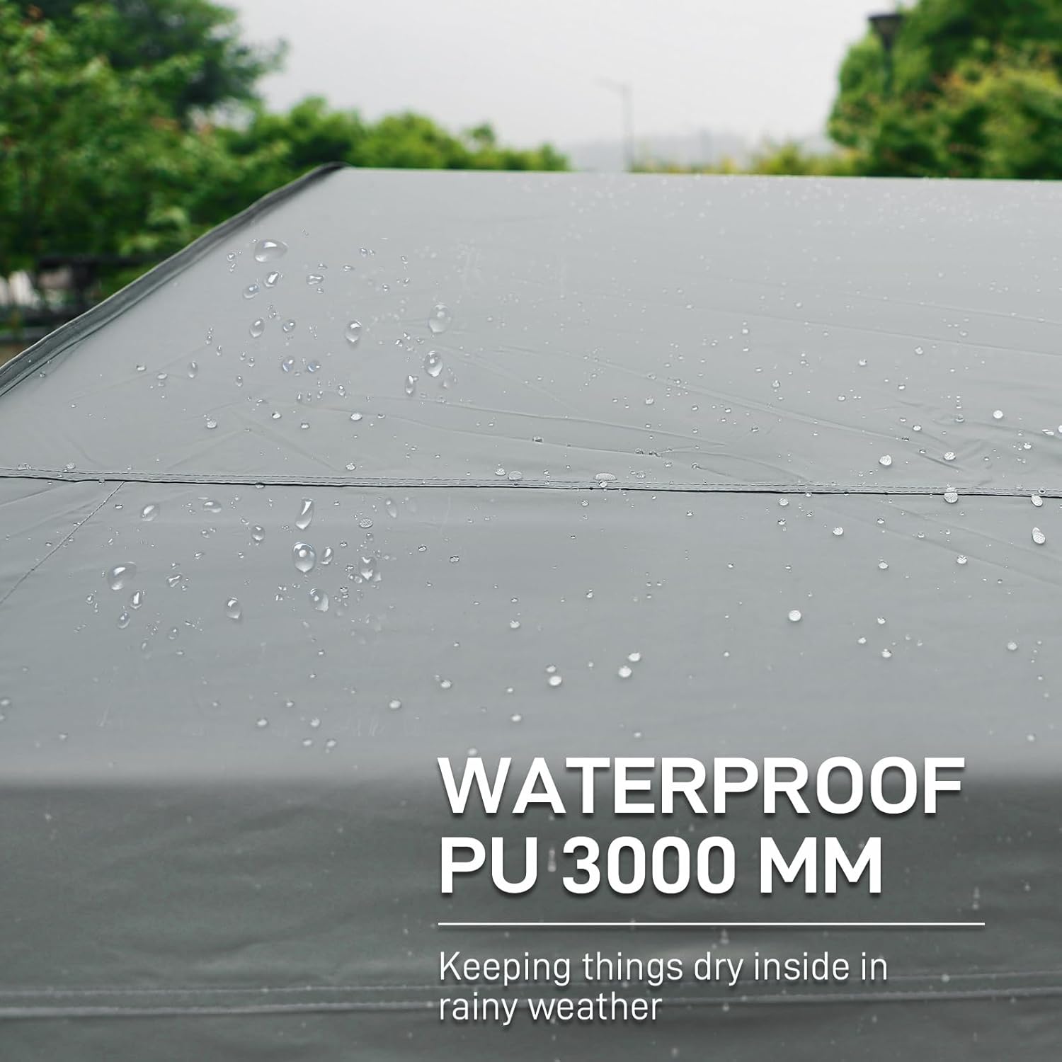 Thumbnail 4 de Ever Advanced Outdoor Shelter with Vents – 3000mm water-resistant foldable portable garage for bikes, motorcycles and garden storage