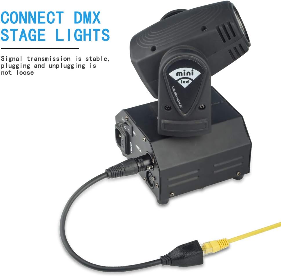 Detalle de SiYear DMX adapter cable, 30 cm